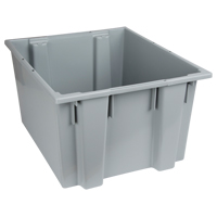 Stack & Nest Totes, 13" x 23.5" x 19.5", Grey Kelford