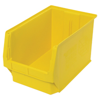 Contenants g&eacute;ants empilables, 12,375" la x 19,75" p x 11,875" h, Jaune Kelford