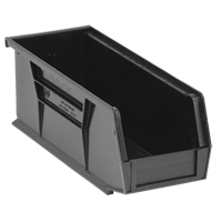 Ultra Stack & Hang Bin, 4-1/8" W x 4" H x 10-7/8" D, Black Kelford