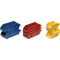 Quick Pick Bins, 5" x 6.625" x 9.5", Red Kelford