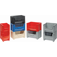 Giant Stacking Containers, 16.5" W x 17.5" D x 12.5" H, Red CD580 | Kelford