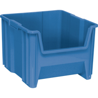 Giant Stacking Containers, 16.5" W x 17.5" D x 12.5" H, Blue CD579 | Kelford