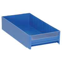 ARMOIRE TIROIR BLEU 11"LX5 5/8"LAX2 1/2"H, 5-5/8" la x 11" p x 2-1/2" h, Bleu Kelford