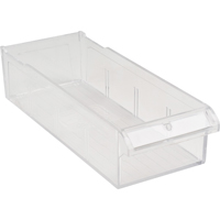 Replacement Drawer for KPC-700 Parts Cabinets, Plastic, 4-11/16" W x 8-5/8" D x 2-1/5" H, Clear Kelford