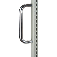 Servante mobile de bacs &agrave; plateaux inclinables - chariot seulement, &agrave; deux c&ocirc;t&eacute;s, 26-1/4" la x 22" p x 57-1/2" h Kelford