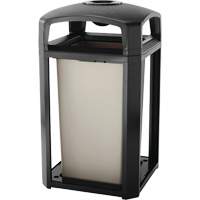 Landmark Series Classic Ash Tray & Waste Receptacle, Plastic, 50 US gal. Capacity, 46-1/2" Height Kelford