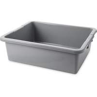 Contenant utilitaire sans compartiments, 7" ha x 21,5" p x 17" lo, Poly&eacute;thyl&egrave;ne, Gris Kelford