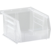 Clear-View Ultra Stack & Hang Bin, 4-1/8" W x 3" H x 5-3/8" D, Clear Kelford