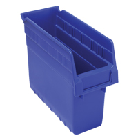 Bacs pour &eacute;tag&egrave;re Store-Max, 4-3/8" la x 8" H x 11-5/8" p, Bleu, Capacit&eacute; 44 lb Kelford