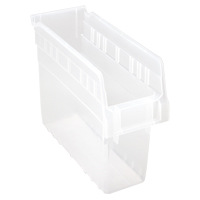 Bacs pour &eacute;tag&egrave;re Store-Max, 4-3/8" la x 8" H x 11-5/8" p, Transparent, Capacit&eacute; 44 lb Kelford