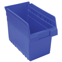 Bacs pour &eacute;tag&egrave;re Store-Max, 6-5/8" la x 8" H x 11-5/8" p, Bleu, Capacit&eacute; 44 lb Kelford