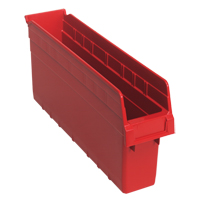 Bacs pour &eacute;tag&egrave;re Store-Max, 4-3/8" la x 8" H x 17-7/8" p, Rouge, Capacit&eacute; 56 lb Kelford