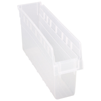 Bacs pour &eacute;tag&egrave;re Store-Max, 4-3/8" la x 8" H x 17-7/8" p, Transparent, Capacit&eacute; 56 lb Kelford