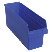 Bacs pour &eacute;tag&egrave;re Store-Max, 6-5/8" la x 8" H x 17-7/8" p, Bleu, Capacit&eacute; 56 lb Kelford