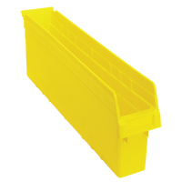 Bacs pour &eacute;tag&egrave;re Store-Max, 4-3/8" la x 8" H x 23-5/8" p, Jaune, Capacit&eacute; 68 lb Kelford