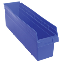 Bacs pour &eacute;tag&egrave;re Store-Max, 6-5/8" la x 8" H x 23-5/8" p, Bleu, Capacit&eacute; 68 lb Kelford