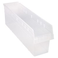 Bacs pour &eacute;tag&egrave;re Store-Max, 6-5/8" la x 8" H x 23-5/8" p, Transparent, Capacit&eacute; 68 lb Kelford