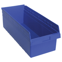 Bacs pour &eacute;tag&egrave;re Store-Max, 11-1/8" la x 8" H x 23-5/8" p, Bleu, Capacit&eacute; 68 lb Kelford