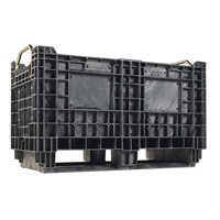 Heavy-Duty BulkTote<sup>®</sup> Container, 30" L x 16" W x 19.2" H, Black CF934 | Kelford