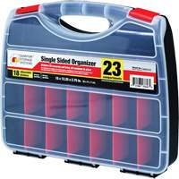 Plastic Compartment Box, 12-1/4" W x 15" D x 2-3/4" H, 23 Compartments CG059 | Kelford