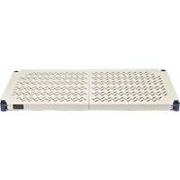 &eacute;tag&egrave;re en fils m&eacute;talliques avec tablettes en plastique, Cadre en fils m&eacute;talliques avec tablettes en plastique, Sans boulons, Capacit&eacute; 600 lb, 30" la x 72" h x 18" p Kelford