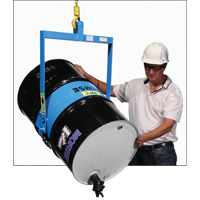 Drum Lifters - Manual Tilt, 55 US gal. (45 Imperial Gal.) Drum Size, 800 lbs./363 kg. Cap. Kelford