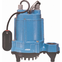 Pompes de puisard/pour effluents pour temp&eacute;ratures &eacute;lev&eacute;es, 50 gal./h, 115 V, 10,1 A, 1/3 CV Kelford