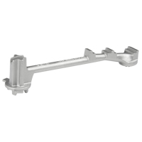 Spark Resistant Universal Plug Wrench, 15-1/2" Handle, Zinc Aluminum Alloy DA636 | Kelford