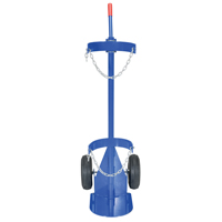 Chariot pour bouteille de gaz, Roues Pneumatique, Base de 12" la x 15-1/2" lo, 500 lb Kelford
