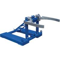 Fork Mounted Poly Drum Lifter, 30 - 55 US Gal. (25 - 45.8 Imperial Gal.) Drum Size, 1100 lbs./499 kg Cap. Kelford
