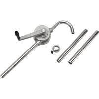 Rotary Type Drum Pump, Stainless Steel, Fits 55 Gal., 12 oz./Stroke Kelford