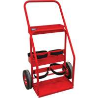 Chariot de prevention d'incendie pour travaux &agrave; chaud, Roues Semi-pneumatique, Base de 17,75" la x 8,9" lo, 100 lb Kelford