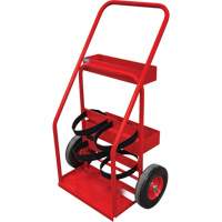 Chariot de prevention d'incendie pour travaux &agrave; chaud, Roues Semi-pneumatique, Base de 17,75" la x 8,9" lo, 100 lb Kelford
