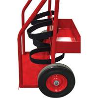Chariot de prevention d'incendie pour travaux &agrave; chaud, Roues Semi-pneumatique, Base de 17,75" la x 8,9" lo, 100 lb Kelford