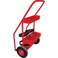 Chariot de prevention d'incendie pour travaux &agrave; chaud, Roues Semi-pneumatique, Base de 17,75" la x 8,9" lo, 100 lb Kelford