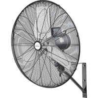 Oscillating Wall Fan, Industrial, 24" Dia., 2 Speeds EA645 | Kelford