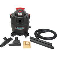 Aspirateur, Secs-humides, 6 CV, 16 gal. US (60,6 litres) Kelford