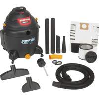 Aspirateur pour atelier avec pompe int&eacute;gr&eacute;e, Secs-humides, 6 CV, 18 gal. US (68,1 litres) Kelford