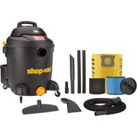 Aspirateur pour atelier SVX2, Secs-humides, 5,5 CV, 12 gal. US (45,4 litres) Kelford