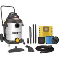 Aspirateur pour atelier SVX2, Secs-humides, 6,5 CV, 12 gal. US (45,4 litres) Kelford