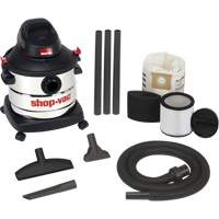 Aspirateur pour atelier, Secs-humides, 6 CV, 8 gal. US (30,3 litres) Kelford