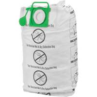 Tear-Resistant Wet/Dry Collection Vacuum Bags, 12 - 20 US gal. Kelford