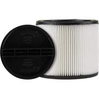Vacuum Filter, Cartridge, Fits 5 US gal. Kelford
