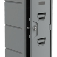 Locker, 12" x 15" x 36", Grey, Assembled FC693 | Kelford