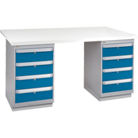 &eacute;tabli pr&eacute;conçu, 72" la x 30" p x 34" h, Capacit&eacute; 2500 lb Kelford