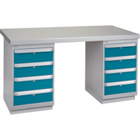 Pre-Designed Workbench, 60" W x 36" D x 34" H, 2500 lbs. Capacity Kelford