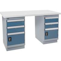 &eacute;tabli pr&eacute;conçu, 72" la x 30" p x 34" h, Capacit&eacute; 2500 lb Kelford