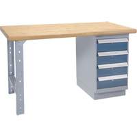 Heavy-Duty Workbench, 1500 lbs. Cap., 72" W x 36" D, 34" H Kelford