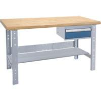Pre-Designed Workbench, 2500 lbs. Cap., 60" W x 36" D, 34" H Kelford