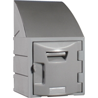Locker, 12" x 15" x 25", Grey, Assembled FH727 | Kelford